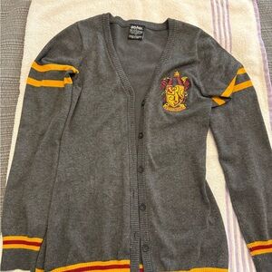 Warner Bros. Gray and Gold Cardigan